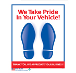 Paper Car Floor Mats